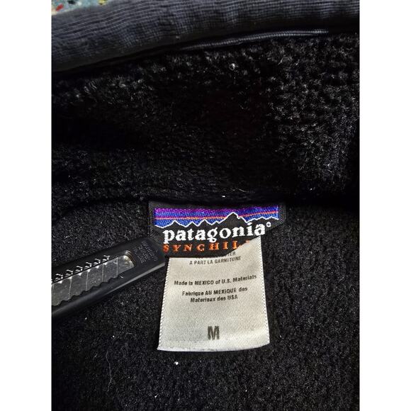 Vintage Patagonia Synchilla Marsupial Pullover Fleece Jacket Men's Size Medium - Picture 5 of 8